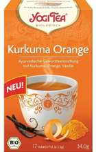 Yogi Tea Turmeric Orange Kurkuma i Pomarańcza, 17 sztuk