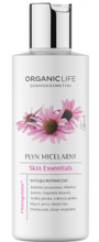 Organic Life Skin Essentials botaniczny odmładzający płyn micelarny do demakijażu twarzy z wąkrotką azjatycką, 200 g