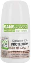 So Bio organiczny dezodorant roll on z olejem kokosowym, 50 ml