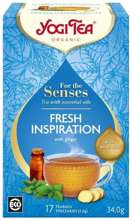 Yogi Tea For The Senses Fresh Inspiration herbata Inspirująca Świeżość z miętą, imbirem i cytrusami 17 sztuk