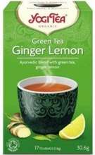 Yogi Tea Green Tea Ginger Lemon zielona herbata z imbirem i cytryną, 17 sztuk