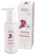 eco cosmetics Revital przeciwstarzeniowe mleczko oczyszczające z OPC, koenzymem Q10 i kwasem hialuronowym 100 ml