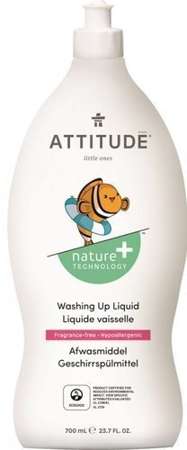 Attitude bezzapachowy płyn do mycia butelek i akcesoriów dziecięcych, 700 ml