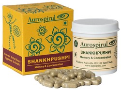 Aurospirul Shankapushpi 350 mg, 100 kapsułek