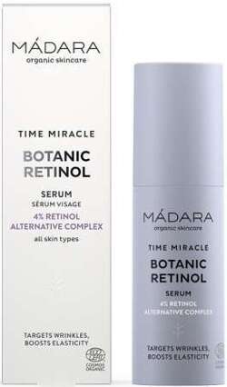 Madara Time Miracle Botanic Retinol serum z roślinną alternatywą retinolu 4% 30 ml