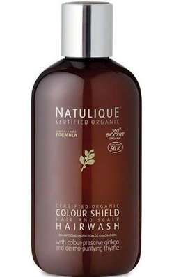 Natulique Colour Shield szampon do włosów farbowanych z miłorzębem japońskim i tymiankiem, 250 ml 
